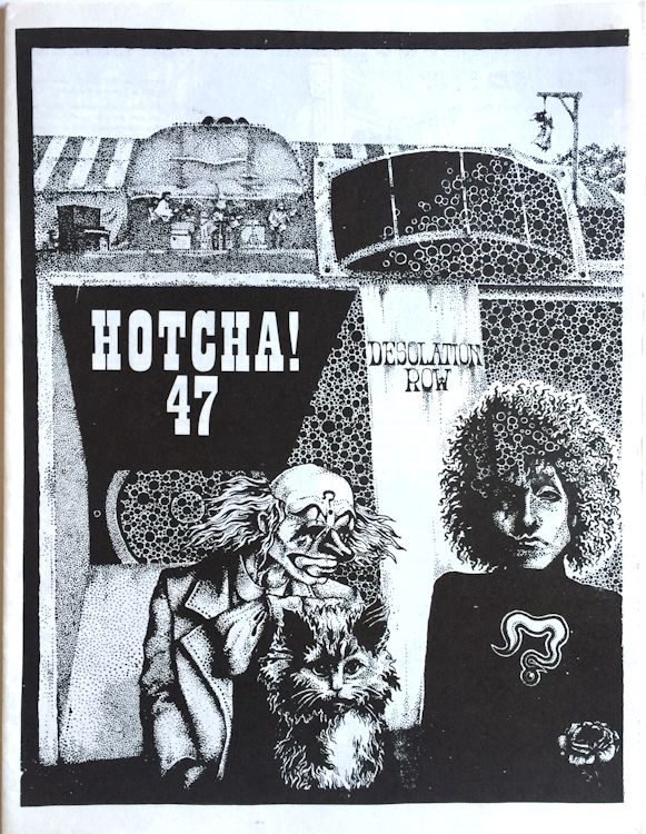 hotcha! magazine Bob Dylan front cover