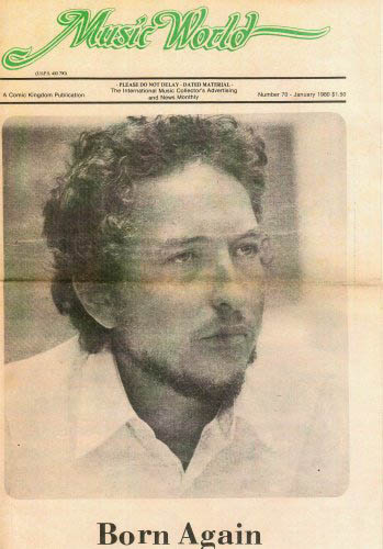 music world jan 70 magazine Bob Dylan front cover
