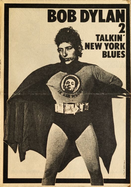 moustique 1972 magazine Bob Dylan front cover 2