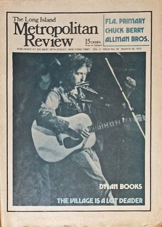 metronews magazine Bob Dylan front cover