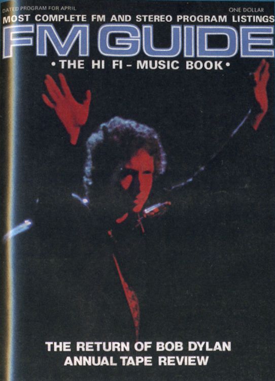 fm guide magazine Bob Dylan cover story