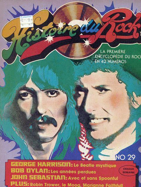 histoire du rock magazine # 29 Bob Dylan front cover