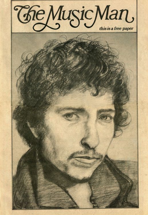 The Music Man 1978 Bob Dylan front cover