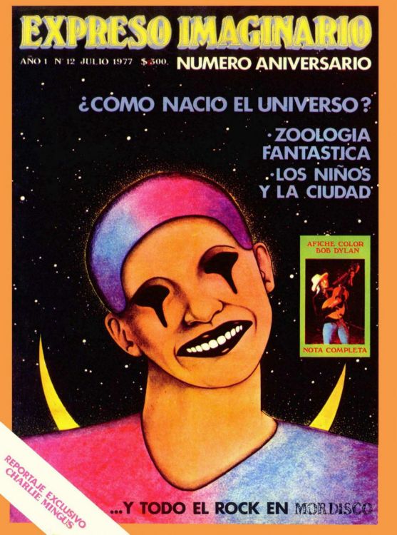 expreso imaginario magazine Bob Dylan front cover