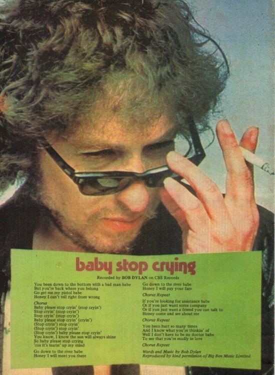 disco 45 magazine Bob Dylan front cover