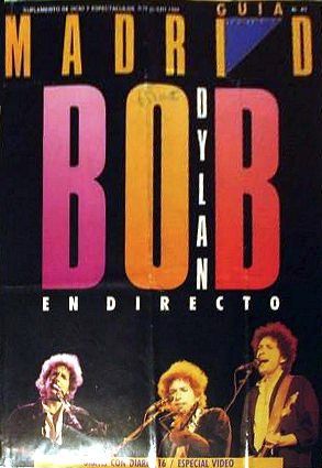 Diario 9 June 1978 Bob Dylan front cover