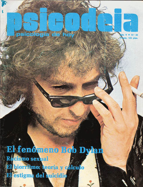 psicodeia magazine Bob Dylan front cover