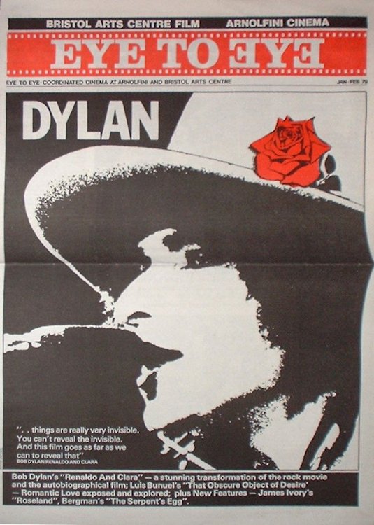 eye to eye bristol magazine Bob Dylan cover story