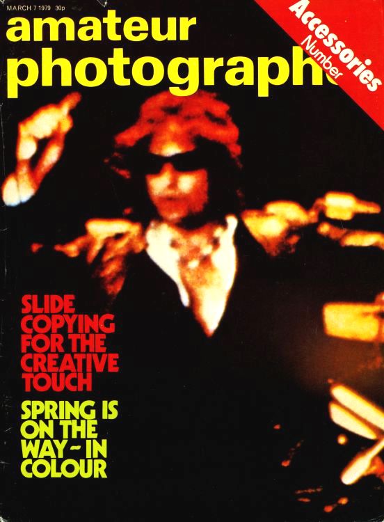 amateur photograph uk magazine Bob Dylan front cover