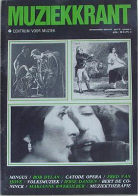 muziekkrant magazine Bob Dylan cover story