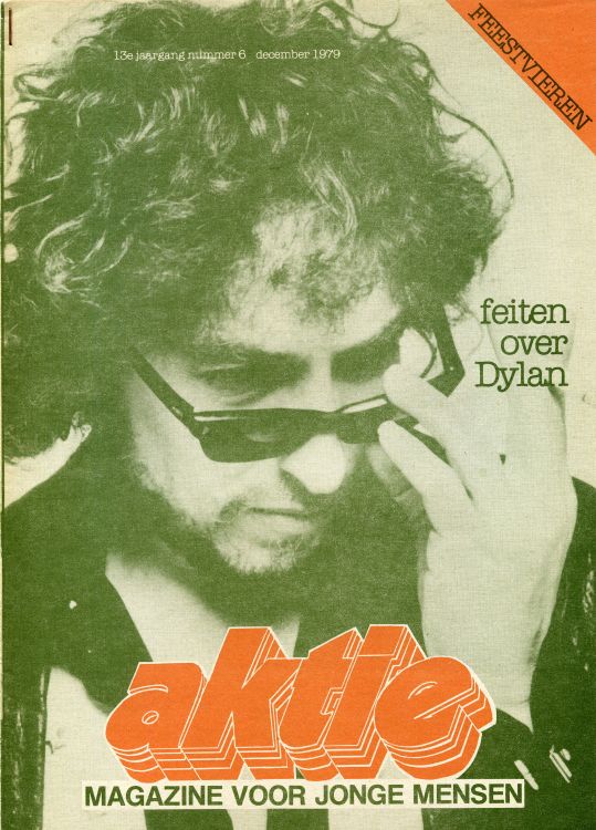 aktie 1979 magazine Bob Dylan front cover