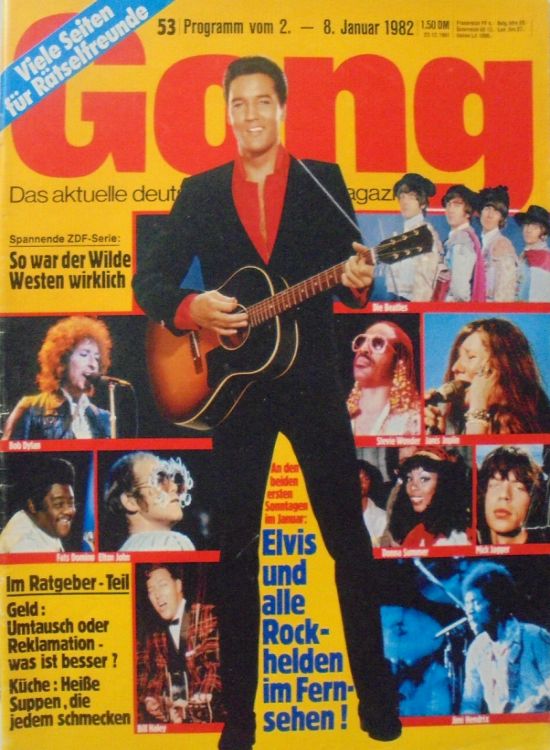 gong germany magazine Bob Dylan front cover