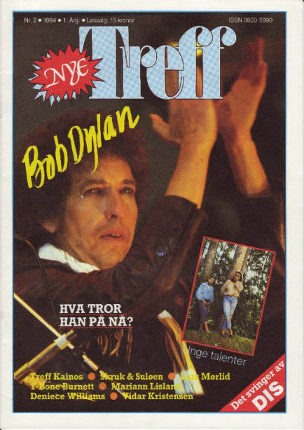 nye treff magazine Bob Dylan front cover
