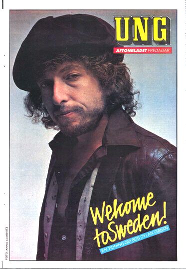 Ung Aftonbladet Bob Dylan front cover