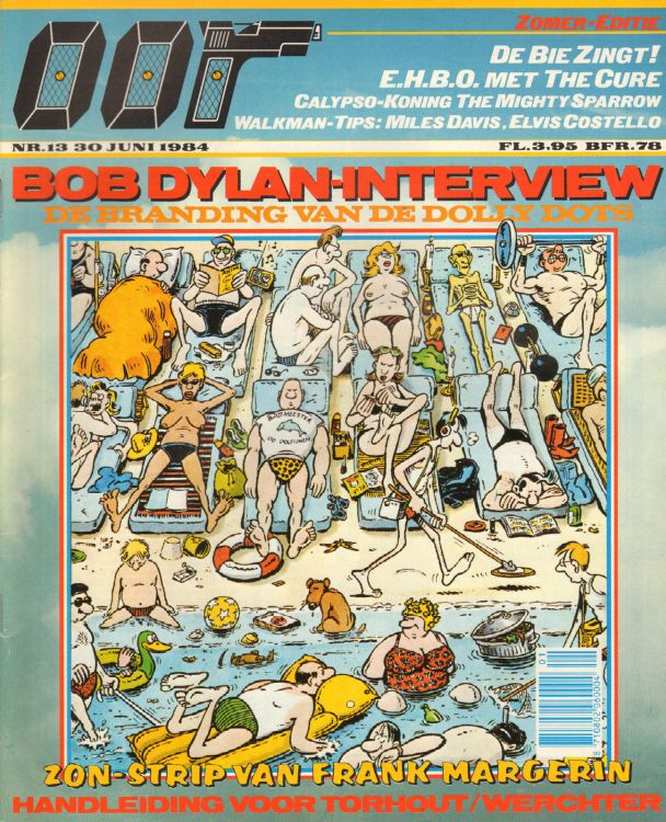 oor magazine 1984 Bob Dylan front cover
