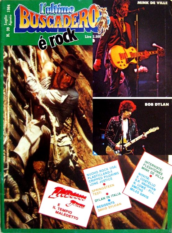 ultimo Buscadero magazine 39 Bob Dylan front cover