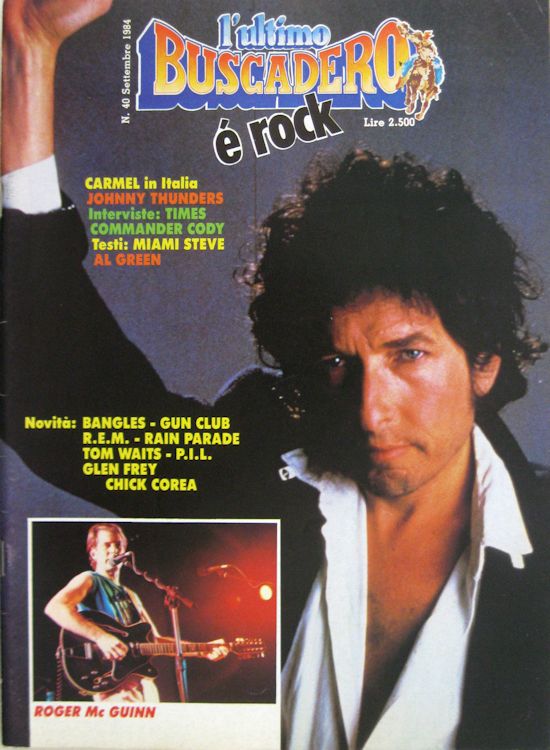 Buscadero magazine40 Bob Dylan front cover