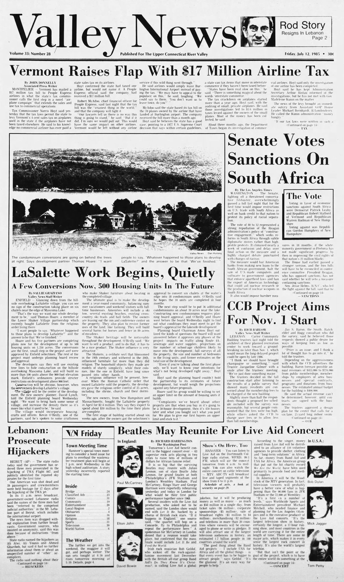 the herald Dylan front cover