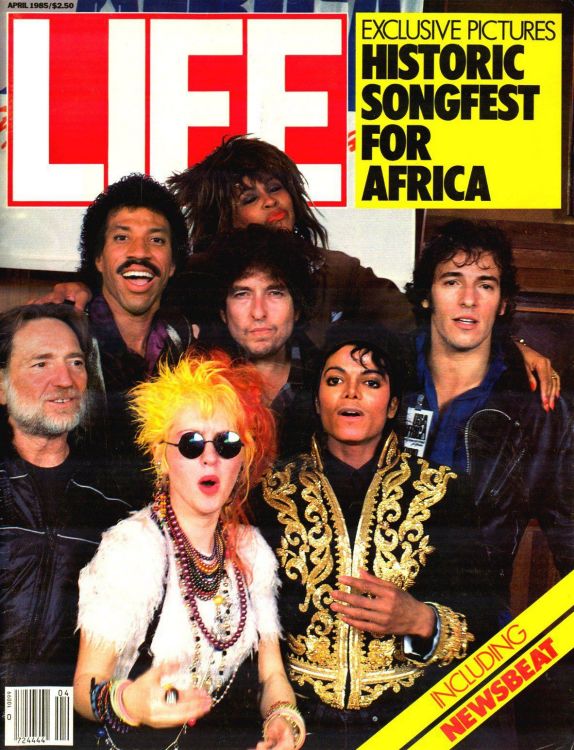 life magazine 1985 Bob Dylan front cover