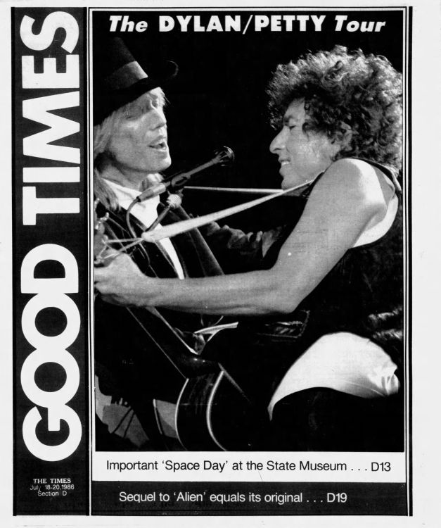 times of trenton Bob Dylan front cover