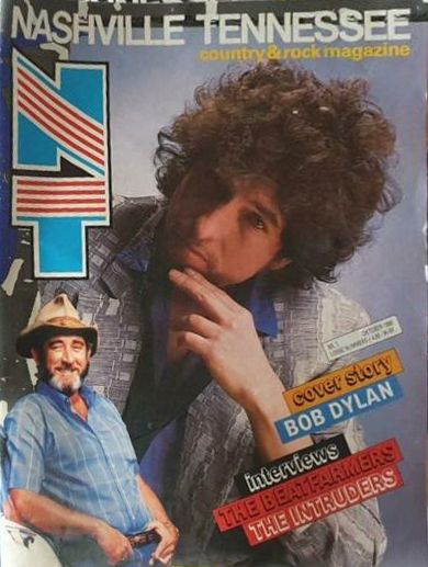 back stage holland magazine Bob Dylan front cover