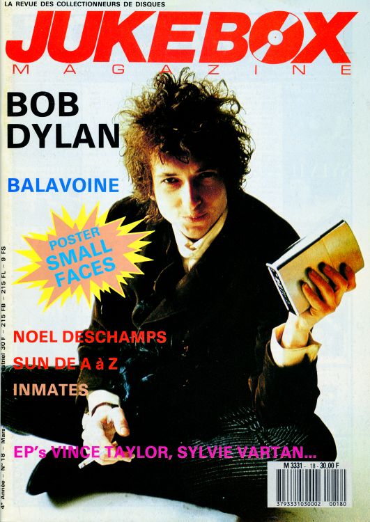juke box magazine #18 Bob Dylan front cover