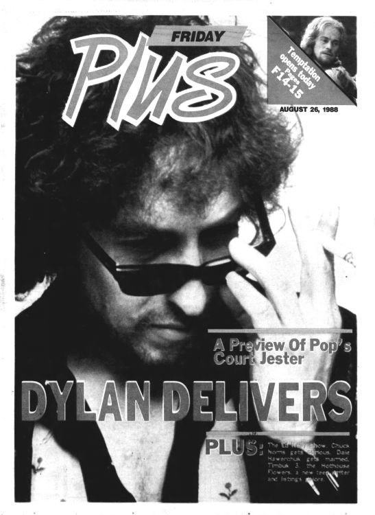 winnipeg sun Bob Dylan front cover