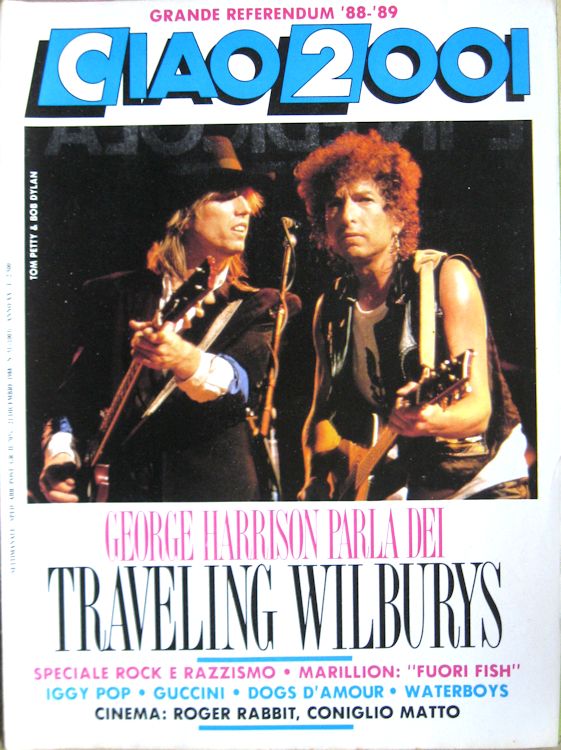 ciao 2001 51 magazine Bob Dylan front cover