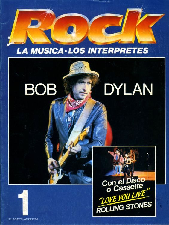 rock la musica los interpretes magazine #1 magazine Bob Dylan front cover