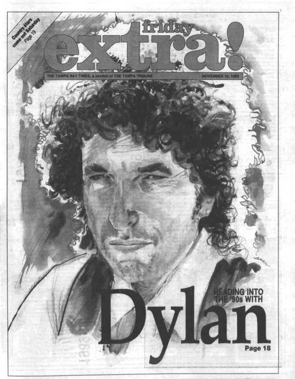 tampa tribune Dylan front cover