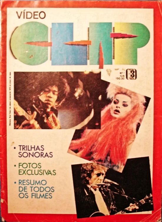 video clip magazine Bob Dylan front cover