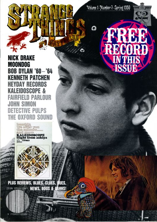 strange things magazine Bob Dylan front cover