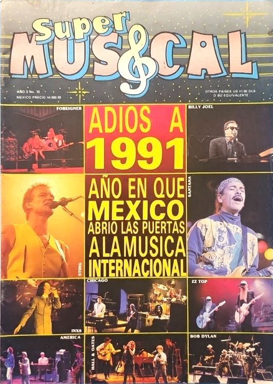 super musical magazine Bob Dylan front cover