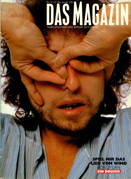 das magazin 1991 Bob Dylan front cover