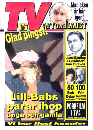 Ung Aftonbladet Bob Dylan front cover
