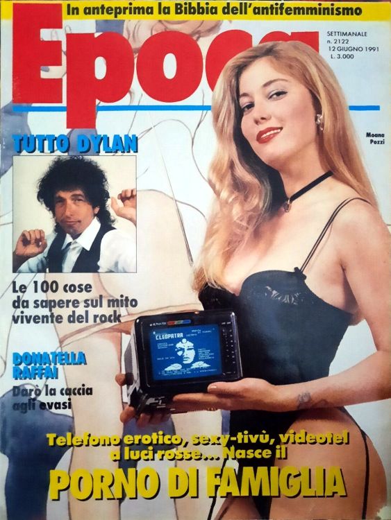 epoca magazine Bob Dylan front cover