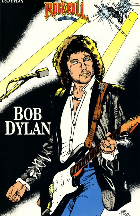 rock 'n' roll comics #51 magazine Bob Dylan cover story