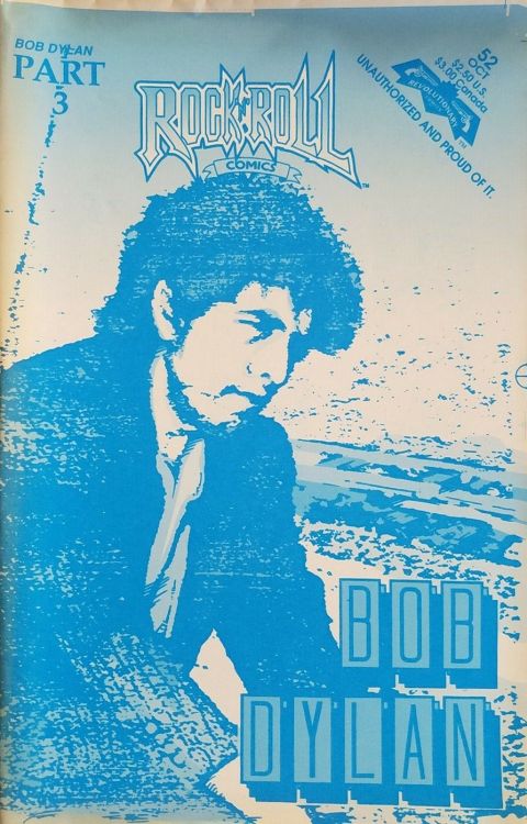 rock 'n' roll comics #52 magazine Bob Dylan front cover