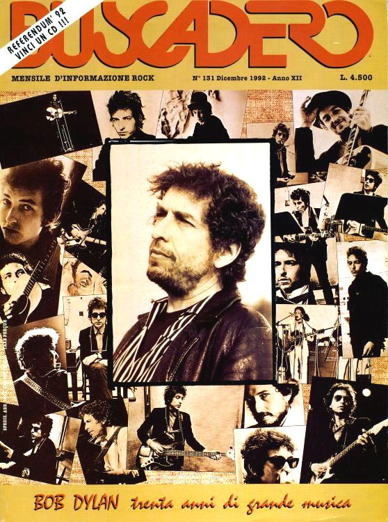 Buscadero magazine 131 Bob Dylan front cover