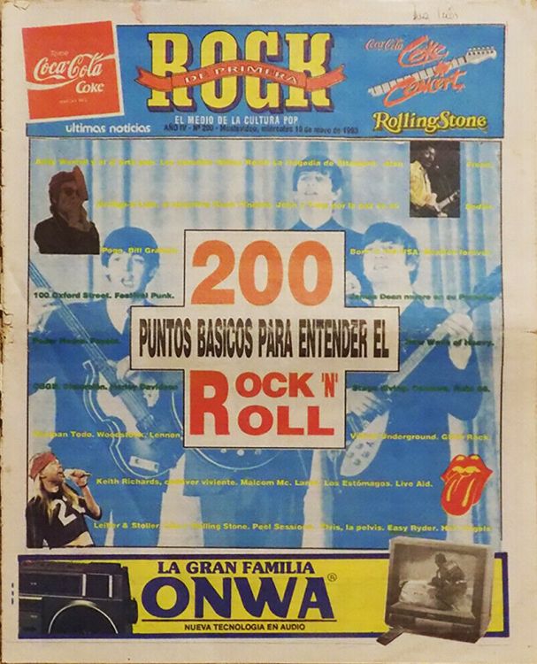 rock de primera 1993 magazine Bob Dylan cover story