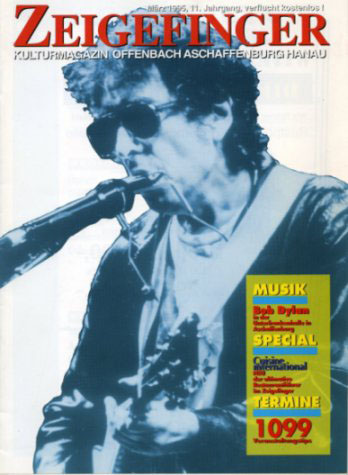 zeigefinger magazine Bob Dylan cover story