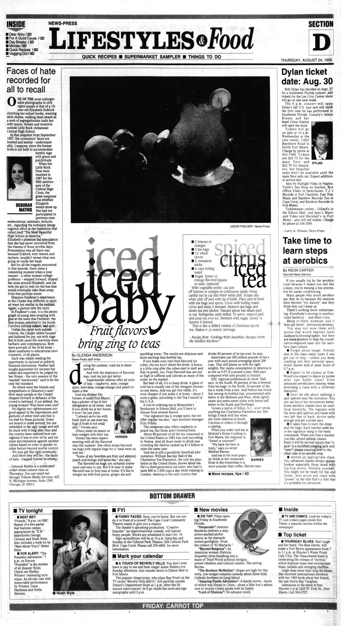 News-Press Bob Dylan front cover