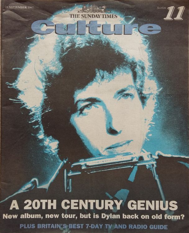 magazine Bob Dylan cover story