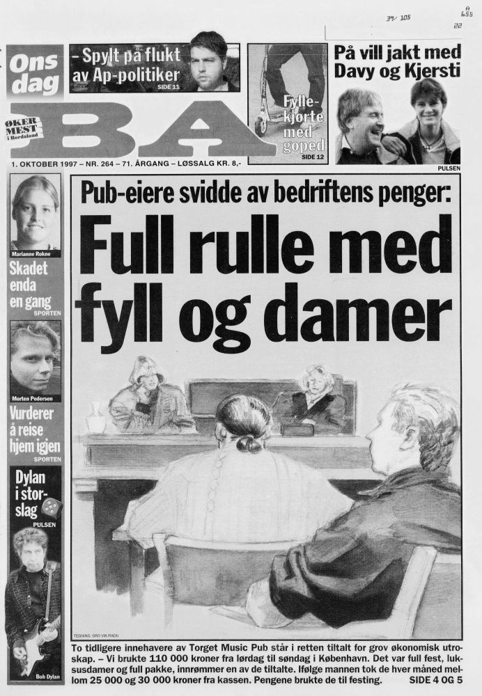 BA- 1 oct 1997 norway magazine Bob Dylan front cover