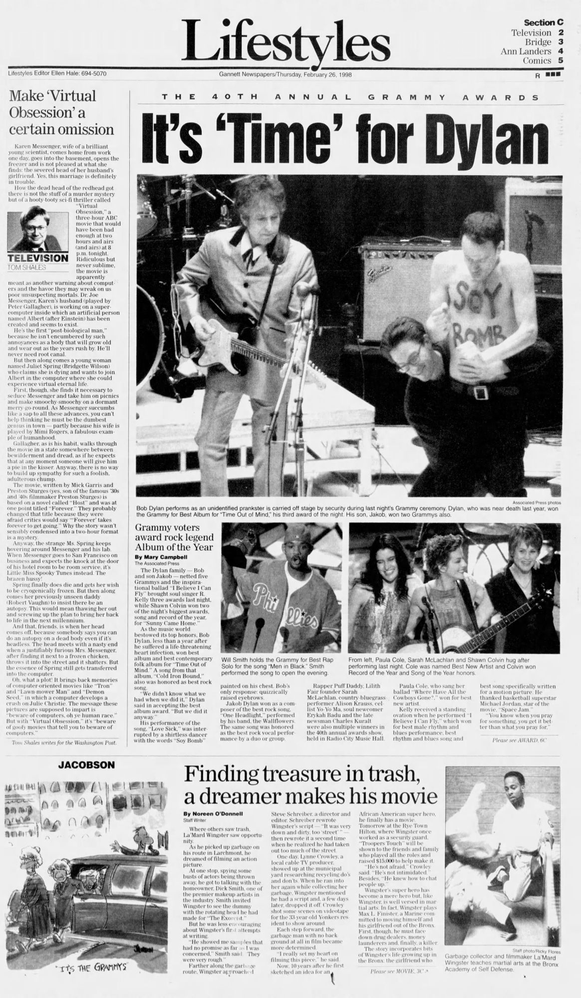 the standard star Dylan front cover