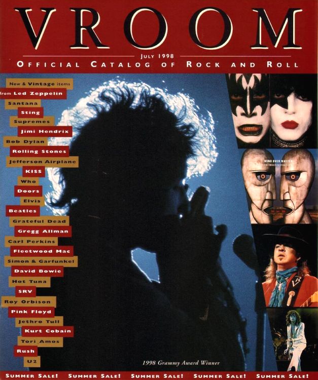 vroom magazine Bob Dylan front cover