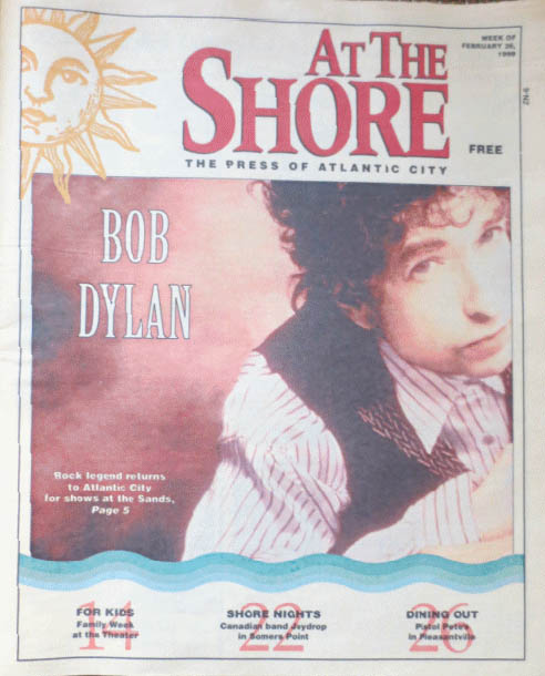 Atlantic City Bob Dylan front cover