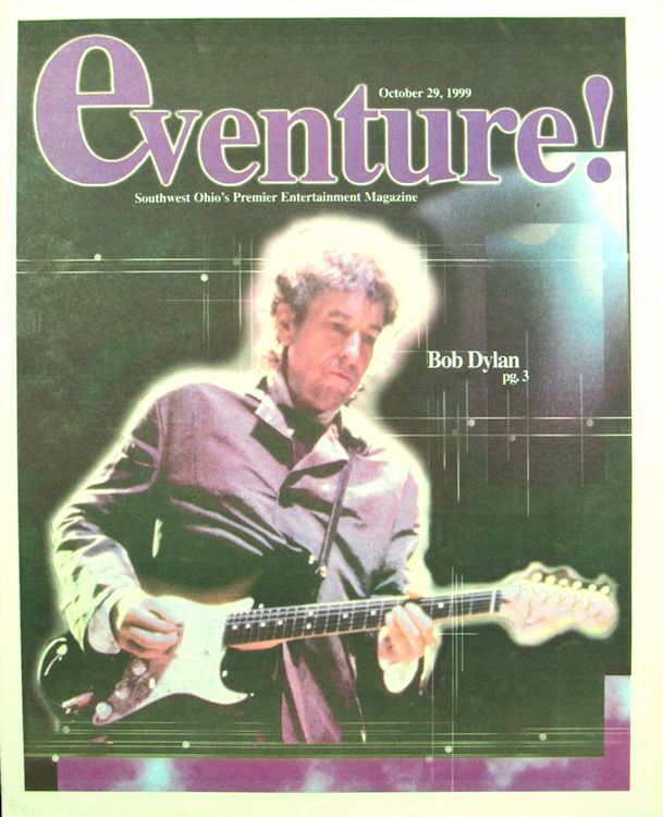 eventure oxford oh magazine Bob Dylan front cover