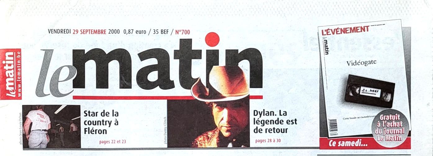JL France Bob Dylan front cover