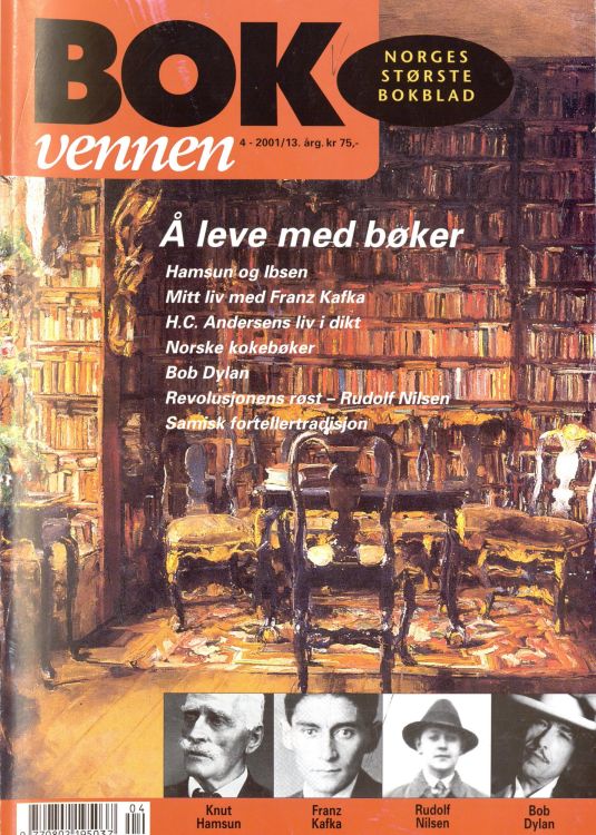 bokvennenmagazine Bob Dylan front cover